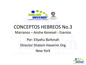 CONCEPTOS HEBREOS No.3