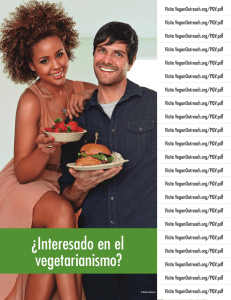 ¿Interesado en el vegetarianismo?