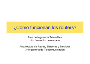 ¿Cómo funcionan los routers? - Área de Ingeniería Telemática