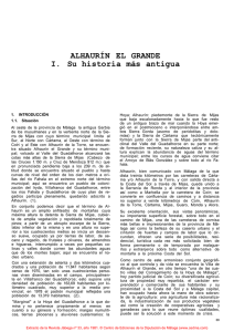 ALHAURÍN EL GRANDE - I. Su historia más antigua