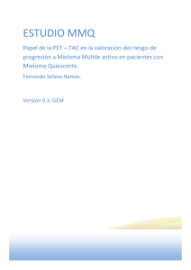 ESTUDIO MMQ V0.1_GEM - Grupo Español de Mieloma