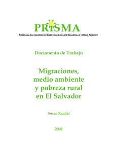 Migraciones, medio ambiente y pobreza rural en ES