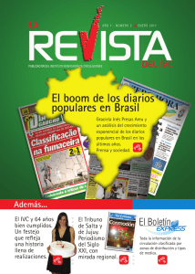 El boom de los diarios populares en Brasil