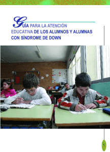 Guía de Atención Educativa al alumnado con Síndrome de Down.