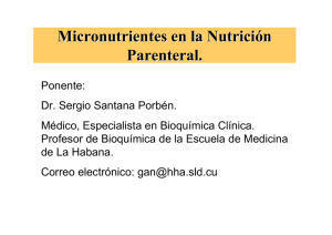 Presentación de PowerPoint - Sociedad Cubana de Nutrición