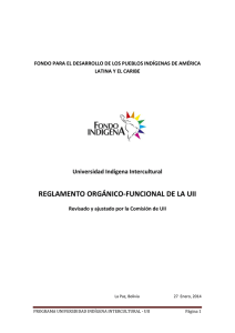 Reglamento UII FINAL - Universidad Indígena Intercultural