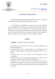 aprobación cuenta general - Ayuntamiento de Santa Eulària des Riu