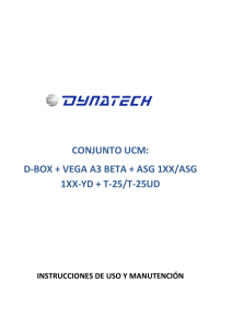 conjunto ucm: d-box + vega a3 beta + asg 1xx/asg 1xx