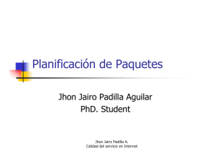 Planificación de Paquetes - de Jhon Jairo Padilla Aguilar