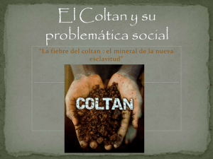 El Coltan y su problemática social