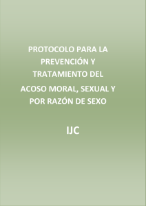 protocolo para la prevención y tratamiento del acoso moral, sexual y