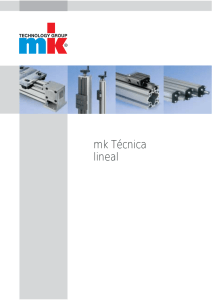 Catálogo técnica lineal