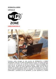 INFORMATICA A BORDO – Cap 25 – Conectividad WiFi _I