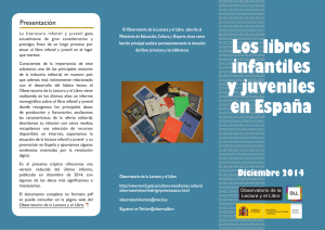 Los libros infantiles y juveniles en España Diciembre 2014