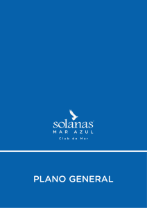 PLANO GENERAL - Solanas Mar Azul