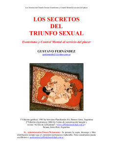 Los Secretos del Triunfo Sexual - AL FILO DE LA REALIDAD .com.ar