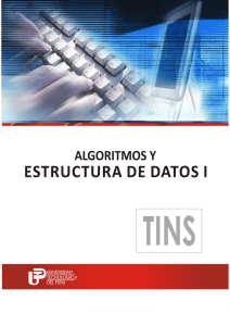 Algoritmo y Estructura de Datos I - Universidad Tecnológica del Perú