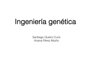 Presentación enxeñeria xenetica