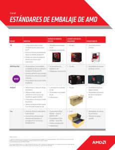 ESTÁNDARES DE EMBALAJE DE AMD