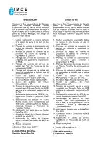 Orden del dia 20 mayo - Ayuntamiento de A Coruña
