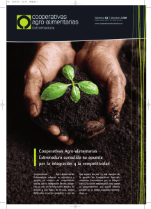 Cooperativas Agro-alimentarias Extremadura consolida su apuesta