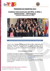 Instituto Interamericano del Niño, la Niña y Adolescentes – IIN
