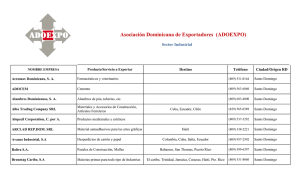 Asociación Dominicana de Exportadores (ADOEXPO)