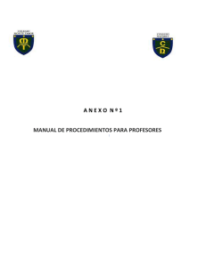 anexon º 1 manual de procedimientos para profesores