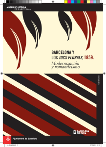 BARCELONA Y LOS JOCS FLORALS,1859. Modernización y