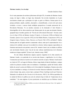Mariano Azuela y Los de abajo Gerardo Gutiérrez Cham En el vasto