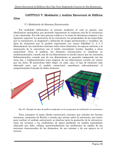 CAPITULO V. Modelación y Análisis Estructural de Edificios Altos