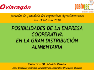 Diapositiva 1 - Cooperativas Agro