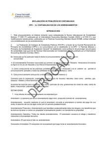 DECLARACIÓN DE PRINCIPIOS DE CONTABILIDAD DPC – 14