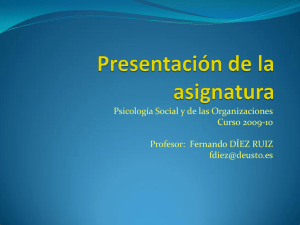 PSO00. Presentación 2008