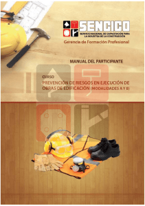 manual de prevención de riesgos en ejecución de obras