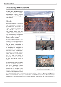 Plaza Mayor de Madrid - Intercambio con Italia, curso 2012-2013