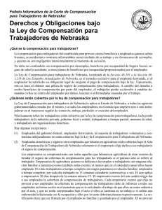 Derechos y Obligaciones bajo la Ley de Compensatión para