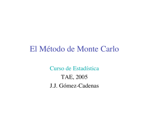El Método de Monte Carlo