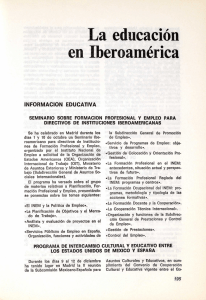 Información Educativa - Ministerio de Educación, Cultura y Deporte