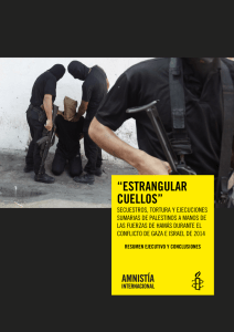 estrangular cuellos - Amnesty International
