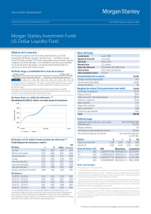 Morgan Stanley Investment Funds US Dollar Liquidity Fund