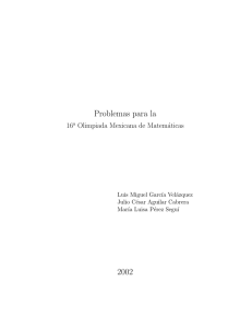 Descargar folleto - Olimpiada Mexicana de Matemáticas
