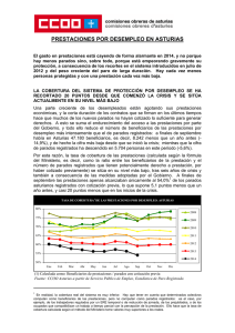 informe de prestaciones por desempleo en asturias