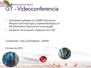 Videoconferencia - CUDI Virtual : Gateway