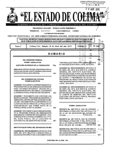 SUMARIO .... - Suprema Corte de Justicia de la Nación