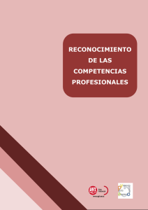 Descargar Guía Reconocimiento de las Competencias Profesionales