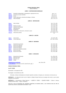 LIBRO I - DISPOSICIONES GENERALES LIBRO II