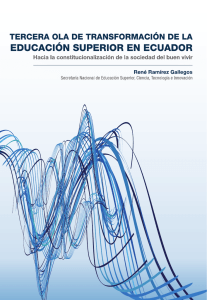 Tercera Ola de Transformación de la Educación