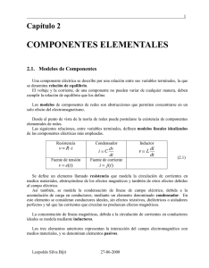 Componentes Elementales - Ramos Departamento de Electrónica