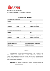 solicitud a rellenar - Ayuntamiento de Soria